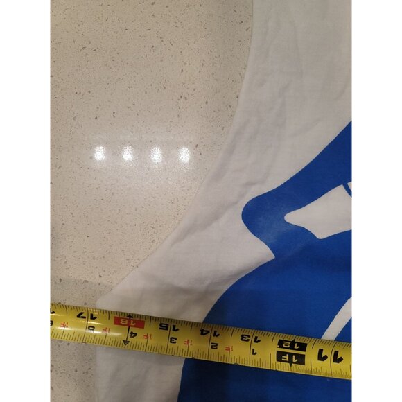 Alice + Olivia Rolling Stones Top Xs/S white/blue - Picture 5 of 5